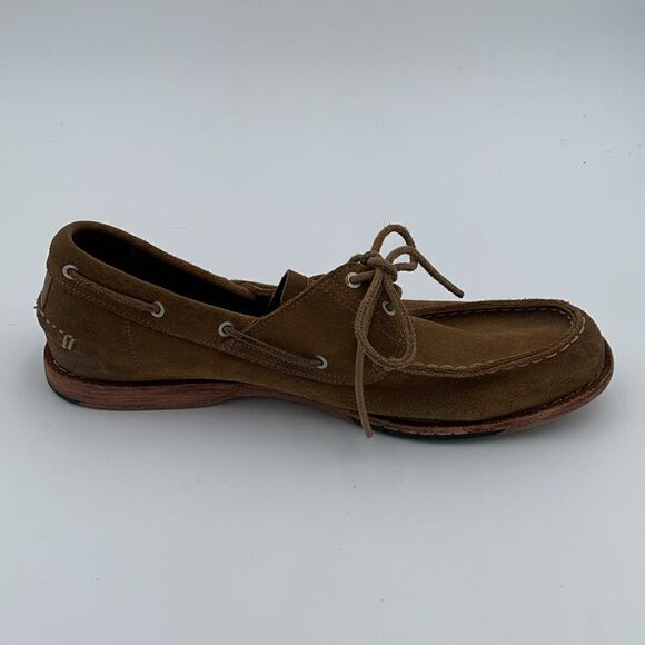 Timberland slip on men’s loafers classic brown suede leather men’s size 10 main image 5
